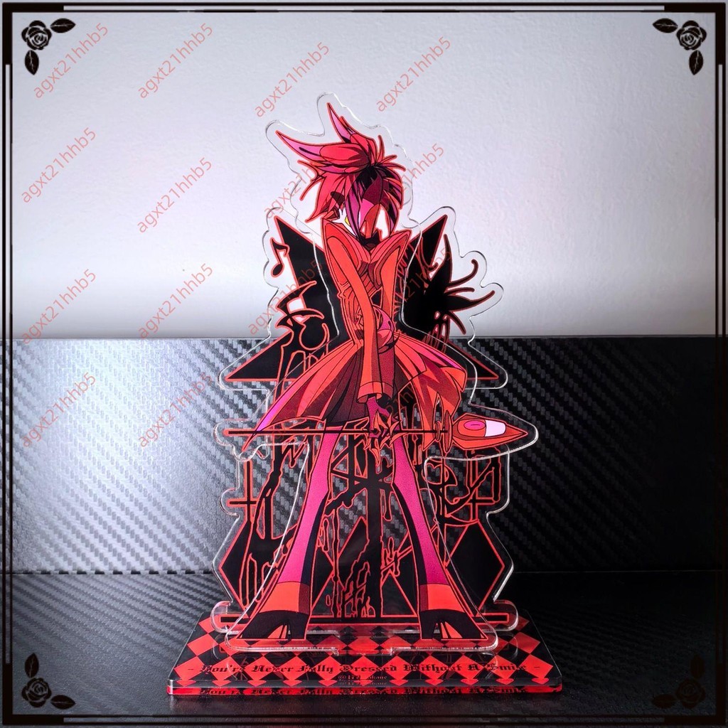 廠商 好货🎶【地獄客棧】阿拉斯托 Alastor 同人谷 15cm雙插亞克力立牌 周邊 阿拉斯托周邊 亞克力立牌