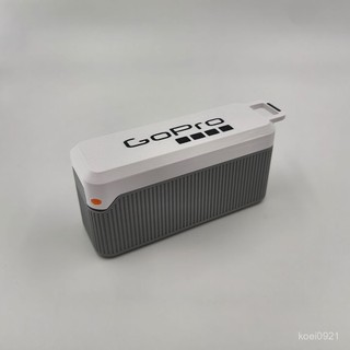 電池收納盒 GoPro便攜旅行收納盒適配Hero5-13係列 雙電池雙卡收納盒3d列印 IIVW
