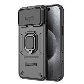 戰鬥熊 鏡頭推窗 支架 防摔殼 適用 蘋果 iPhone17 17Pro 17Promax 手機殼
