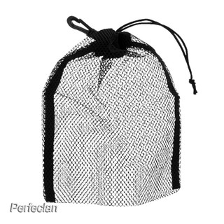 Mesh Drawstring Bag for Diving Gear Fins Mask Swim Scuba Sno