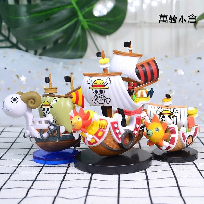 萬物小倉🥬海賊王 陽光號 梅里號 桑尼號 魯夫索隆 艾斯 娜美 羅賓 香吉士 海盜船 模型 蛋糕 烘焙生日禮物 旅遊