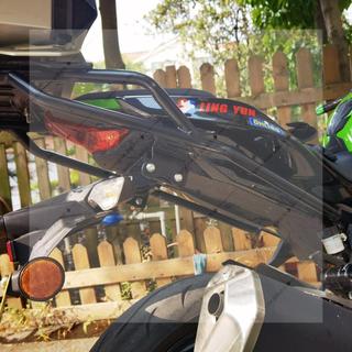 適用於川崎ninja400Z400摩托車後貨架 後尾架尾箱架 後衣架後扶手