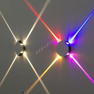led十字星光射綫燈壁燈酒店會所外墻ktv背景墻創意光束造型燈具 110V射線燈 燈條 壁燈 走廊壁燈