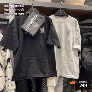 🚗本島出貨🚗⭐️優選 韓國小眾設計師純棉印花短袖男女半袖 t 卹