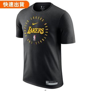 夯熱門款 NBA湖人隊-2025賽季新款詹姆斯球衣 美式圓領速乾籃球訓練熱身投籃服短袖長袖