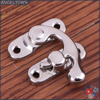 10x Creative Vintage Padlock Hasp Hook Horns Locked Jewelry