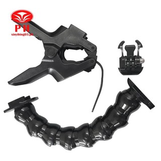 Jaws Flex Clamp Mount with Flexible Adjustable Gooseneck for