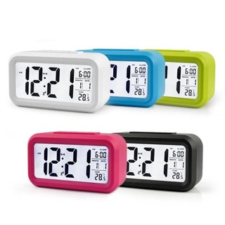 LED Digital Display Large Screen Luminous Mute Alarm Clock
