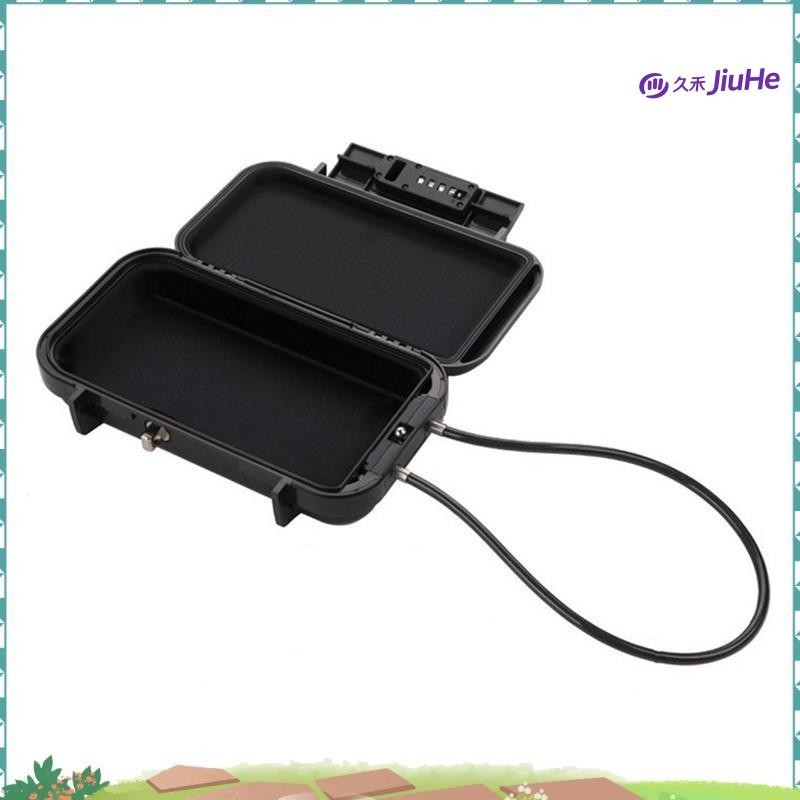 【台灣發貨】鎖盒、電話鎖盒、安全鎖盒、透明戶外防水旅行保險箱、密碼儲物箱 qeufjhpoo1