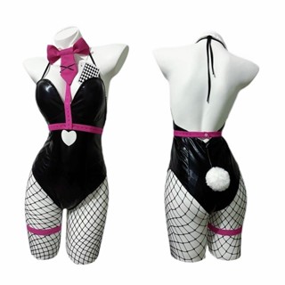 【她主義服裝】 cos服 初音兔子洞cos服Miku初音未來兔女郎cosplay服c服全套兔子服可愛 店長優選 桃園出貨