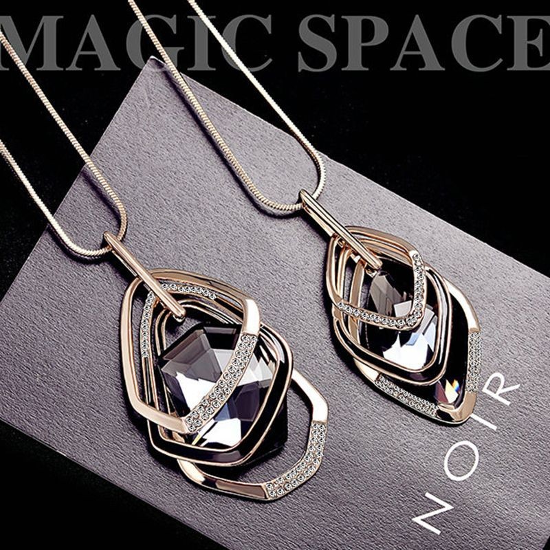 星彤精品飾品-日韓國毛衣鏈長款秋冬項鍊女簡約時尚百搭衣服配飾品掛件