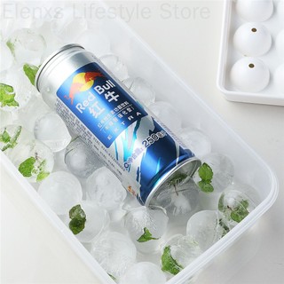 Round Ice Ball Maker Summer Plastic Large Ice Cube Mold Ball