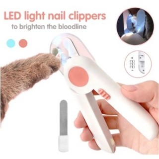 Pet Nail Clipper with Led Light Dog Rabbit Cutter Kit Clippe