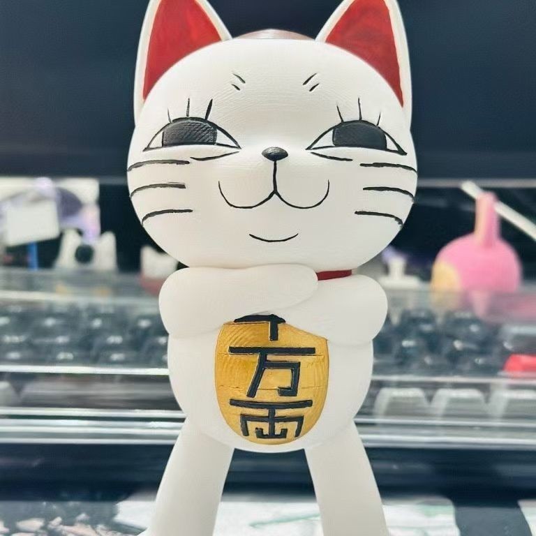 ✨最近爆款✨高速婆婆 高速婆婆手辦 可愛娃娃 高速婆婆周邊 噹噠噹 膽大黨 高速婆婆 可愛招財貓GK手辦潮玩桌麵擺件生日