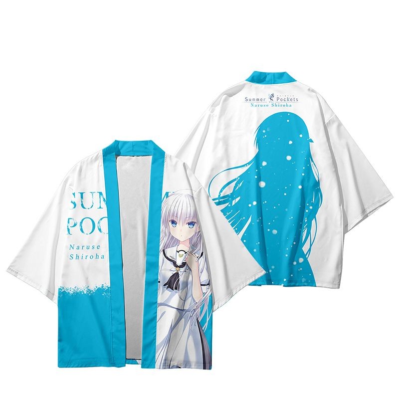夏日口袋 鳴瀨白羽 游戲周邊羽織法披夏季動漫二次元開衫痛衣外套