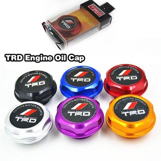 TRD Vehicle Oil Cap Racing Engine Tank Cover Engine Oil Cap