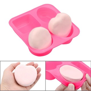 Heart Square Shape Handmade Soap Mold Portable Unique Soap M