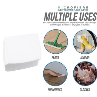 100pcs Electrostatic Dust Remover Paper Disposable Mop Paper
