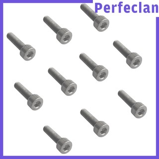 10Pcs Durable M3/M4 Titanium DIN912 Hex Socket Allen Cap Bot