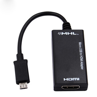 1080P HD HDTV Adapters Micro USB To HDMI Female Adapter Cabl