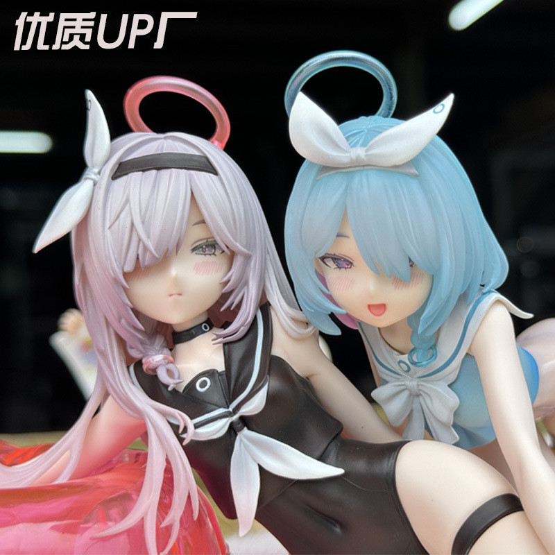 【現🧡貨】【抱漫閣】優質UP廠泳裝普拉娜阿洛娜手辦美少女泳圈GK二次元遊戲模型擺件