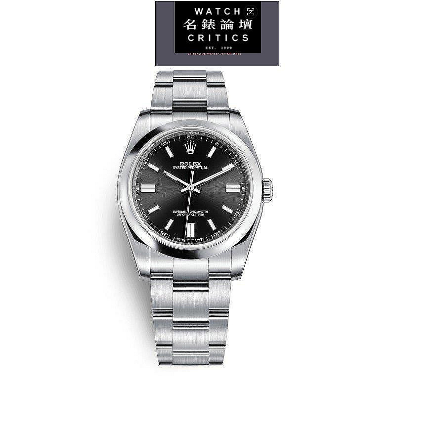 ROLEX勞力士OysterPerpetual36l116000蠔式恆動腕錶-黑/36mm(訂金)&