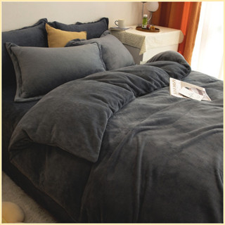 臺灣精選 冬天床包組 法蘭絨床包組 毛毛被套 雙面法蘭絨加厚 180x220冬季珊瑚絨 單獨被罩加絨 加大床包組 法蘭絨