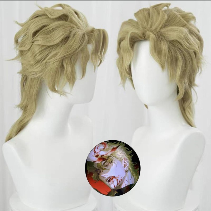 台灣出貨 免運加急🌸 JOJO的奇妙冒險 Dio cos布蘭度 dio爺 cos假髮