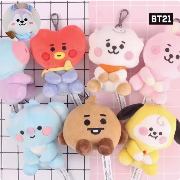 💫BT21吊飾 BT21娃娃 KOYA RJ SHOOKY MANG CHIMMY TATA COOKY 掛件掛飾