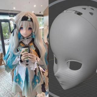 ilove💕cos定製頭殼kigurumi定製kig面具二次未來初音素殼面具精緻💕4\1
