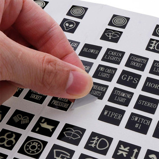 Rocker Switch Label Luminous Switch Decal Decoration Circuit