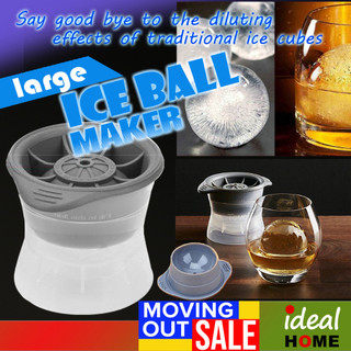 Premium Giant Ice ball Maker Tovolo Sphere Cube Ice Mold For