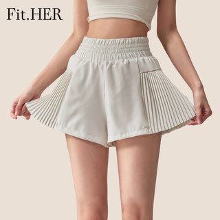 Loose sports shorts high-waisted anti-glare breathable runni