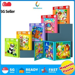 3 in 1 Magnetic Levelled Jigsaw puzzle for kids. Educational