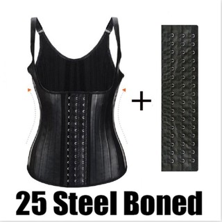 Hook Adjustable Waist Trainer 25 Steel Boned Slimming Corset