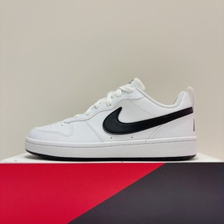 NIKE COURT BOROUGH LOW GS 大童 女生 白色 皮革 板鞋 運動 休閒鞋 DV5456-104