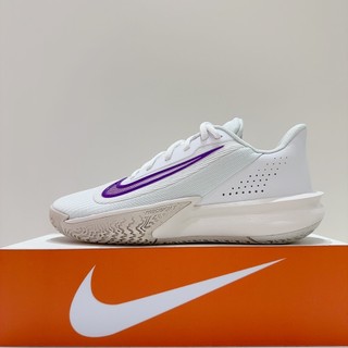 NIKE PRECISION VII 男女款 白色 耐磨底 訓練鞋 緩震 運動 籃球鞋 HJ9153-100