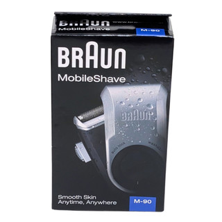 BRAUN M-90 M90 電池式 電鬍刀 電動刮鬍刀 可水洗