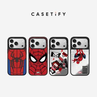 Marvel Spider-Man x CASETiFY iPhone 16/17/Pro/Pro Max 手機保護殼