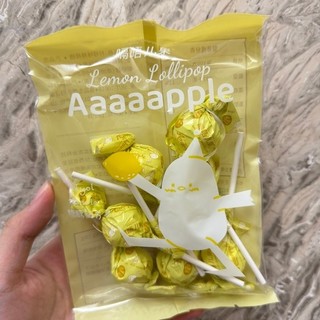 現貨💕Aaaaapple檸檬棒棒糖💕3包一組