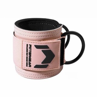 【FITTERGEAR】X字腳踝扣 （金屬扣環）單個 黑/軍綠/粉/紫（練臀練腿 腳環綁扣帶 拉力繩配件）
