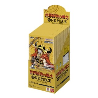 DSC☆全新 現貨 代理版 One Piece 海賊王 第十七彈 世界最強的戰士 OP-17 整盒 24包 補充包 卡包