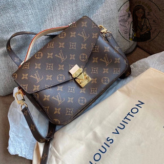 LV Pochette Metis 明星款 原花 手提 斜背 兩用 郵差包 M44875