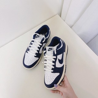 Nike Dunk Vintage Navy 女鞋 海軍藍 深藍 復古藍 奶油底 DD1503-115