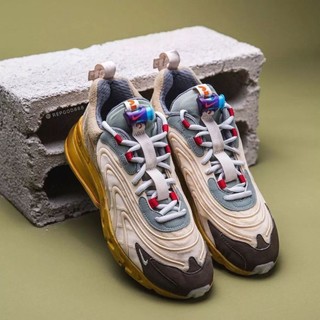TRAVIS SCOTT X NIKE AIR MAX 270 REACT 聯名款 男女段