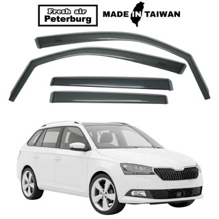 比德堡崁入式晴雨窗【標準款】斯哥達SKODA FABIA COMBI 三代 2015-2021年車款適用