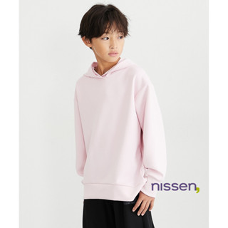 Nissen 男女童圓弧下擺連帽上衣 寬鬆舒適百搭帽T 兒童大學T