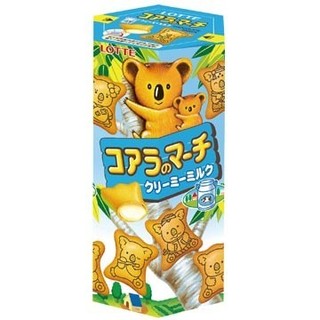 LOTTE樂天 小熊餅乾(牛奶風味) 37g【萬家福】
