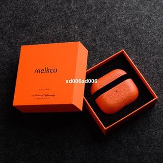 台灣出貨~~Melkco 真皮 AirPods Pro 3 保護套 AirPod 1 2 3 4 耳機配件荔枝天然牛皮套
