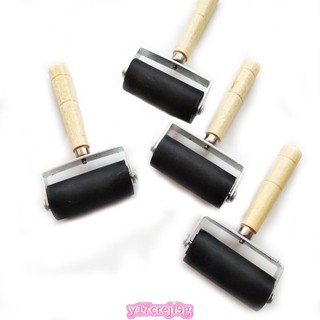 6/10cm Rubber Roller Professional Hard Print Ink Roller Stam